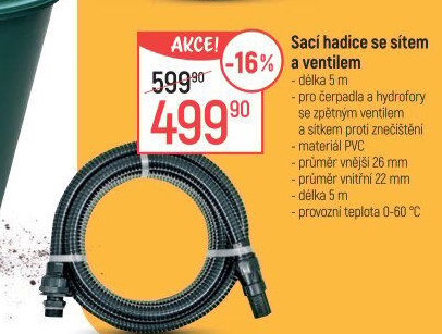 Sací hadice
