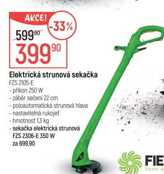 Sekačka elektrická strunová Fieldmann FZS2105-E