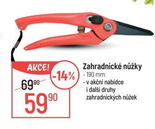 Zahradnické nůžky