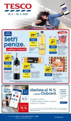 akční leták Tesco 19.2.2025-25.2.2025