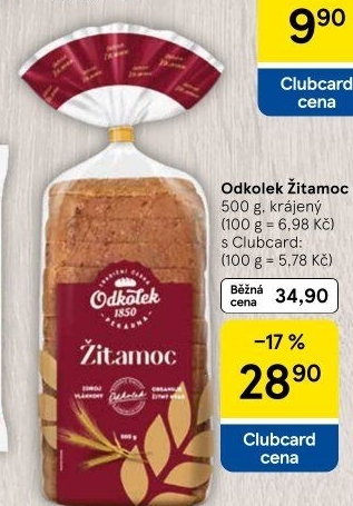 Chléb Žitamoc Odkolek