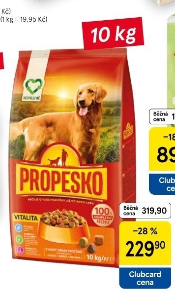 Granule pro psy Propesko