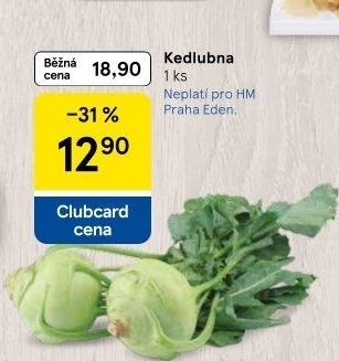 Kedlubna bílá