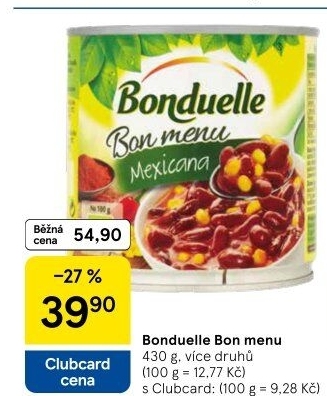 Konzervy Bon Menu Bonduelle