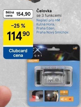 Led čelovka