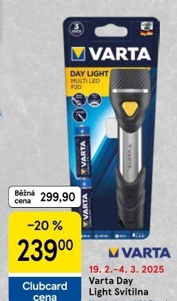 LED svítilna Varta