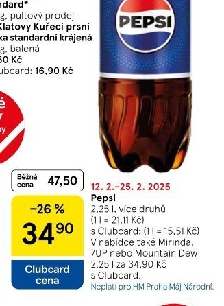 Limonáda Pepsi
