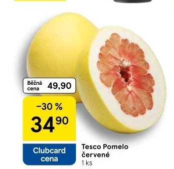 Pomelo červené Tesco - Tesco akcniletaky.com