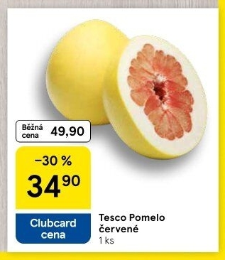 Pomelo červené Tesco