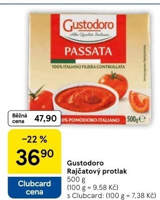 Rajčatový protlak Gustodoro