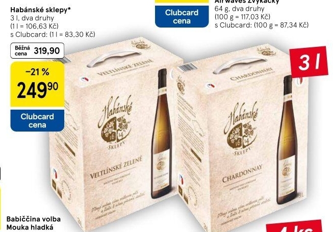 Vína Habánské sklepy - bag in box
