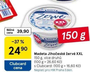 Žervé Jihočeské Madeta