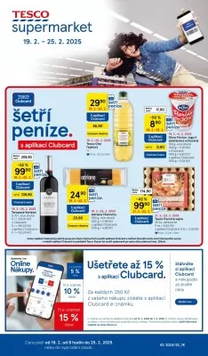 akční leták Tesco 19.2.2025-25.2.2025