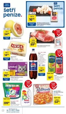 akční leták Tesco 19.2.2025-25.2.2025