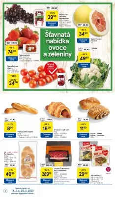 akční leták Tesco 19.2.2025-25.2.2025