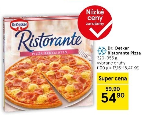 Pizza mražená Ristorante Dr. Oetker