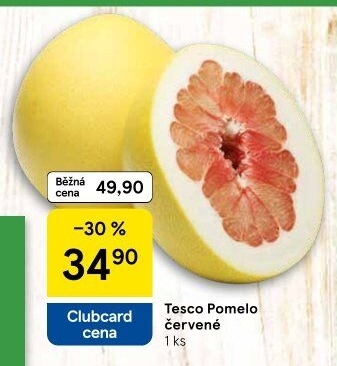 Pomelo červené Tesco