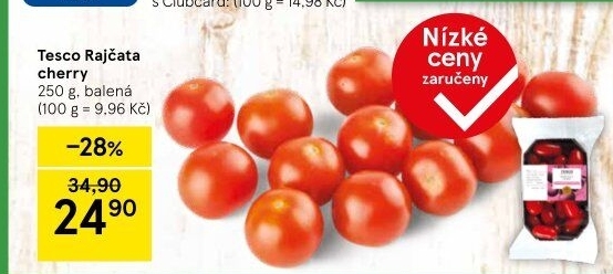 Rajčata cherry Tesco