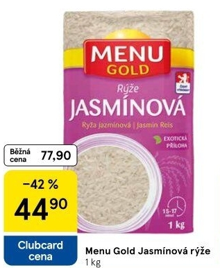 Rýže jasmínová Menu Gold
