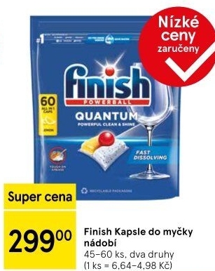 Tablety do myčky Finish