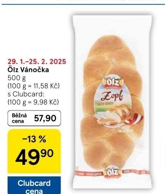 Vánočka Ölz
