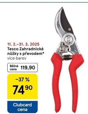 Zahradnické nůžky Tesco