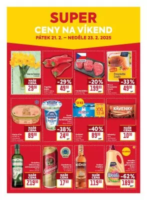 akční leták BILLA 19.2.2025-25.2.2025
