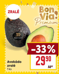 Avokádo Billa Bonvia Premium