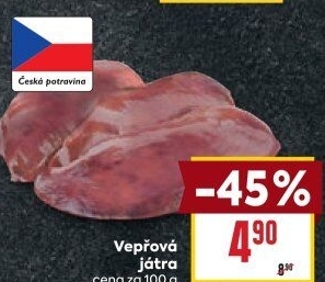 Játra vepřová