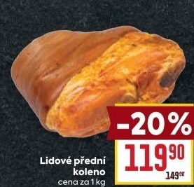 Koleno vepřové přední Lidové