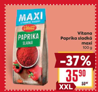 Koření Paprika sladká Vitana