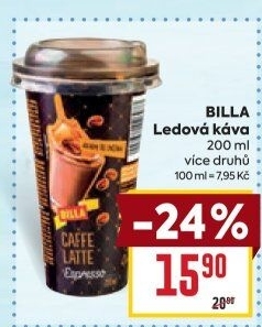 Ledová káva Billa