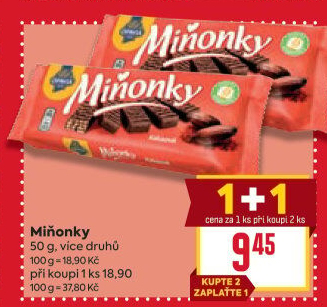 Oplatky Miňonky Opavia