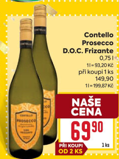 Prosecco Contello DOC Frizante