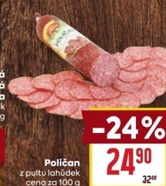 Salám Poličan Krásno