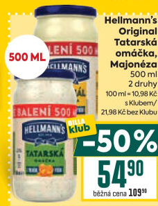 Tatarská omáčka Hellmann'