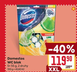 WC bloky Domestos
