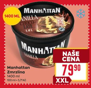 Zmrzlina v kelímku Manhattan Nestlé