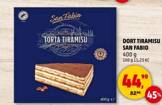 Dezert Tiramisu San Fabio