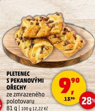 Pletenec plněný