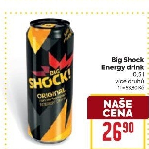Energetický nápoj Big Shock