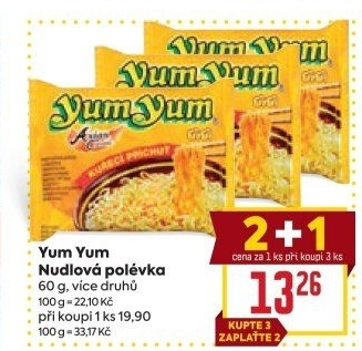 Instantní polévka YumYum