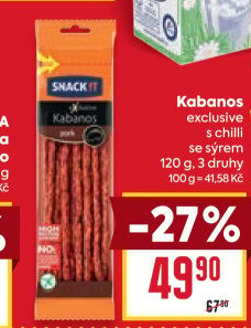 Kabanos s chilli Exclusive Snack !tTarczyński