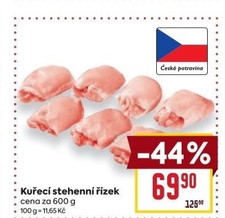 Kuřecí stehenní řízky