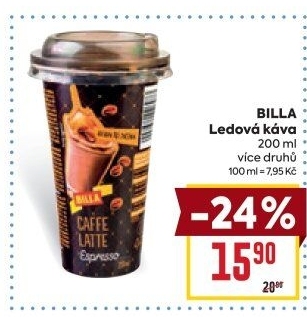Ledová káva Billa