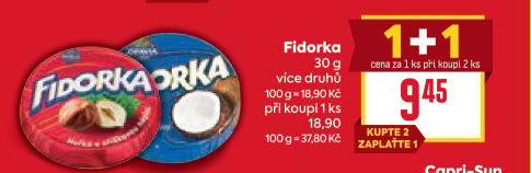 Oplatky Fidorka Opavia