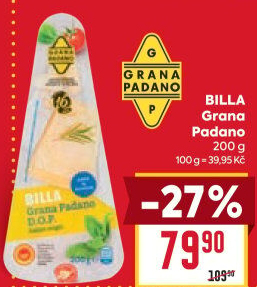 Sýr Grana Padano Billa