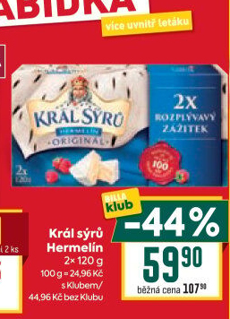 Sýr Hermelín Král sýrů