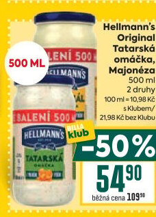 Tatarská omáčka Hellmann'