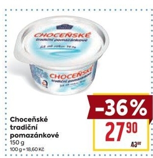 Tradiční pomazánkové Choceňské